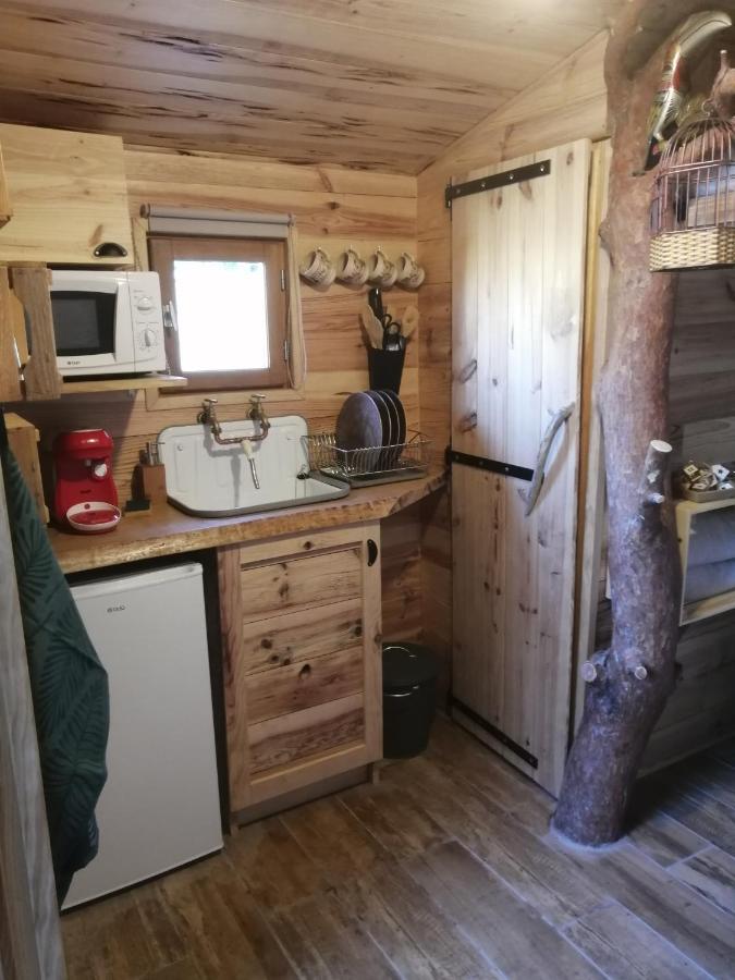 Patrice Et Chrstel Cabane En Bois Chatuzange-le-Goubet Екстериор снимка